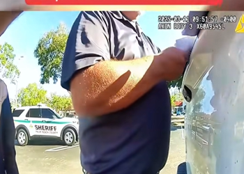 A BREATHTAKING SCENE AT A DOMESTIC VIOLENCE INCIDENT: REPORTING HER BOYFRIEND TO THE POLICE, THEN BURSTING INTO TEARS BEGGING TO TAKE THE BLAME