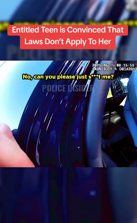 Entitled Teen is Convinced That Laws Dont Apply To Her
