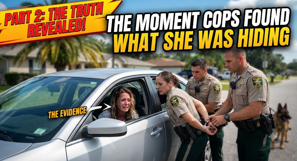 The Moment Cops Realized WHY She Wouldn’t Get Out Of Car