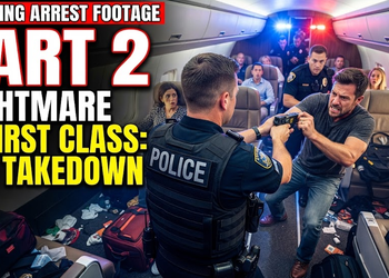 PART 2: Passenger Creates Full-On Nightmare in First Class