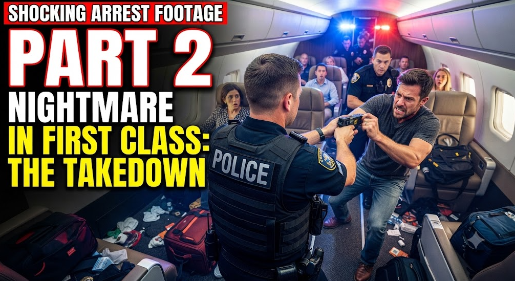 PART 2: Passenger Creates Full-On Nightmare in First Class